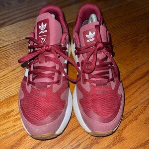 Adidas ZX Maroon boost Sneakers size 8.5 men’s